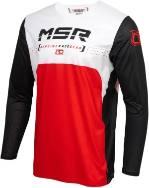 MSR Axxis Range Dirt Bike, Motocross Jersey Small Black/Red