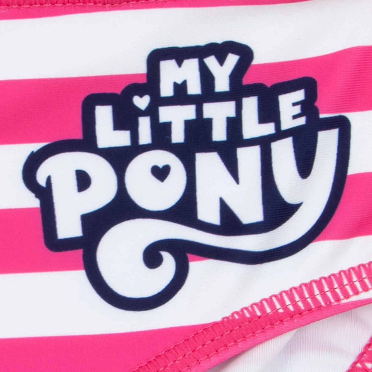 My Little Pony Girls Tankini Swimsuit | 2 Piece Bathing Suit | Girls Swim Set | Girls Swimwear