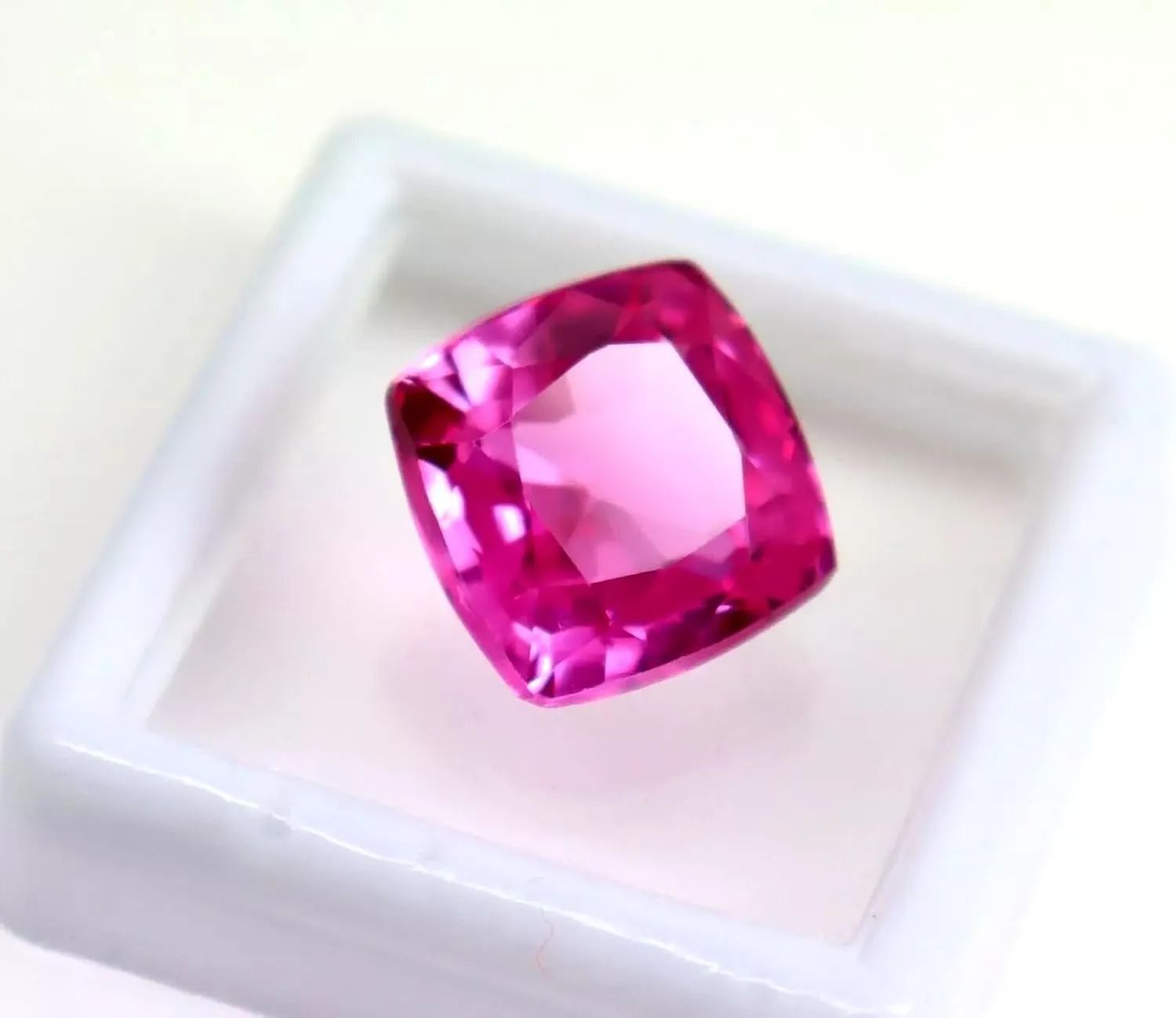 Natural 10.20 Ct Flawless Pink Sapphire Cushion Shape Loose Gemstone Collectible Gems Stone Ideal for Custom Jewelry, Rings & Necklaces