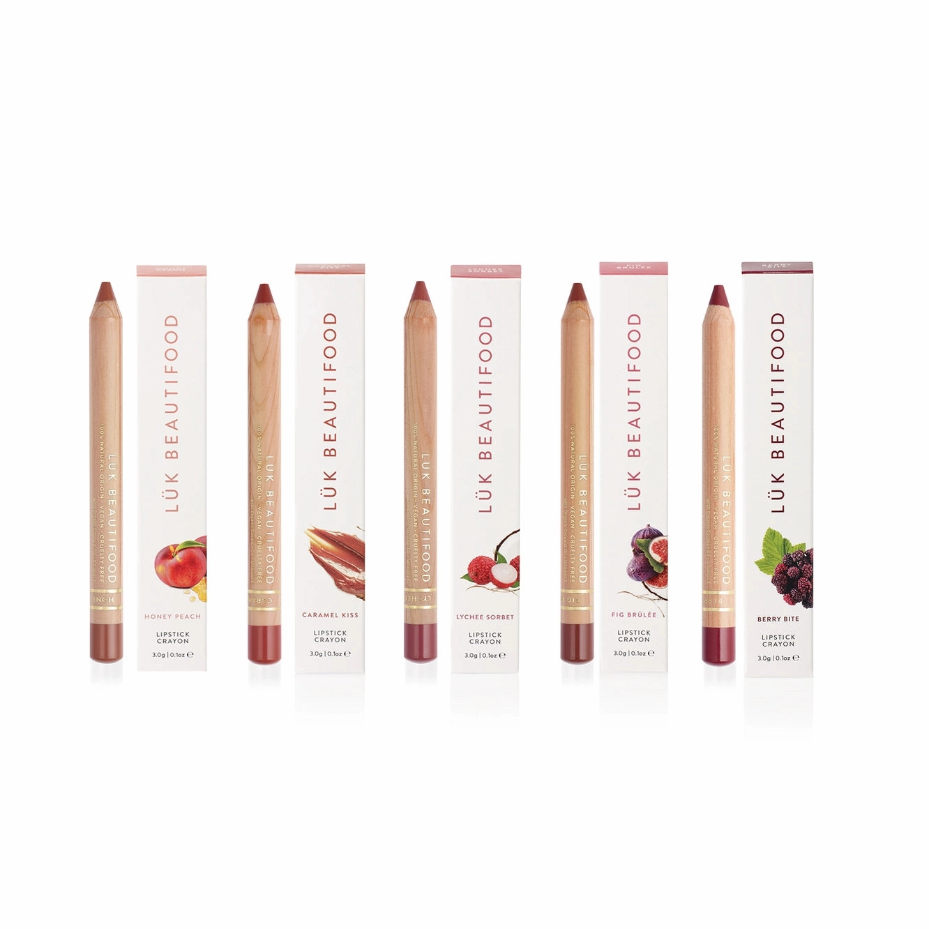 Natural Lipstick Crayon in Berry Bite