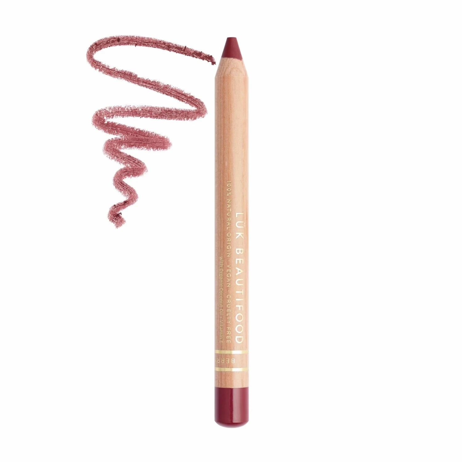 Natural Lipstick Crayon in Berry Bite