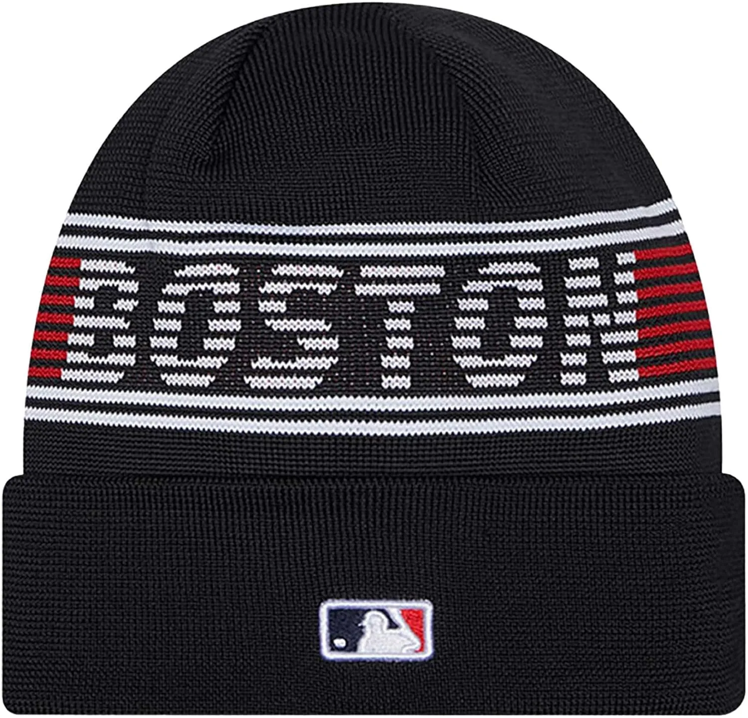 New Era Unisex-Adult MLB Authentic Collection Primary Logo Wordmark Cuffed Beanie Cold Weather Knit Hat