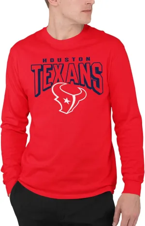 NFL Junk Food Bold Logo Long Sleeve T-Shirt