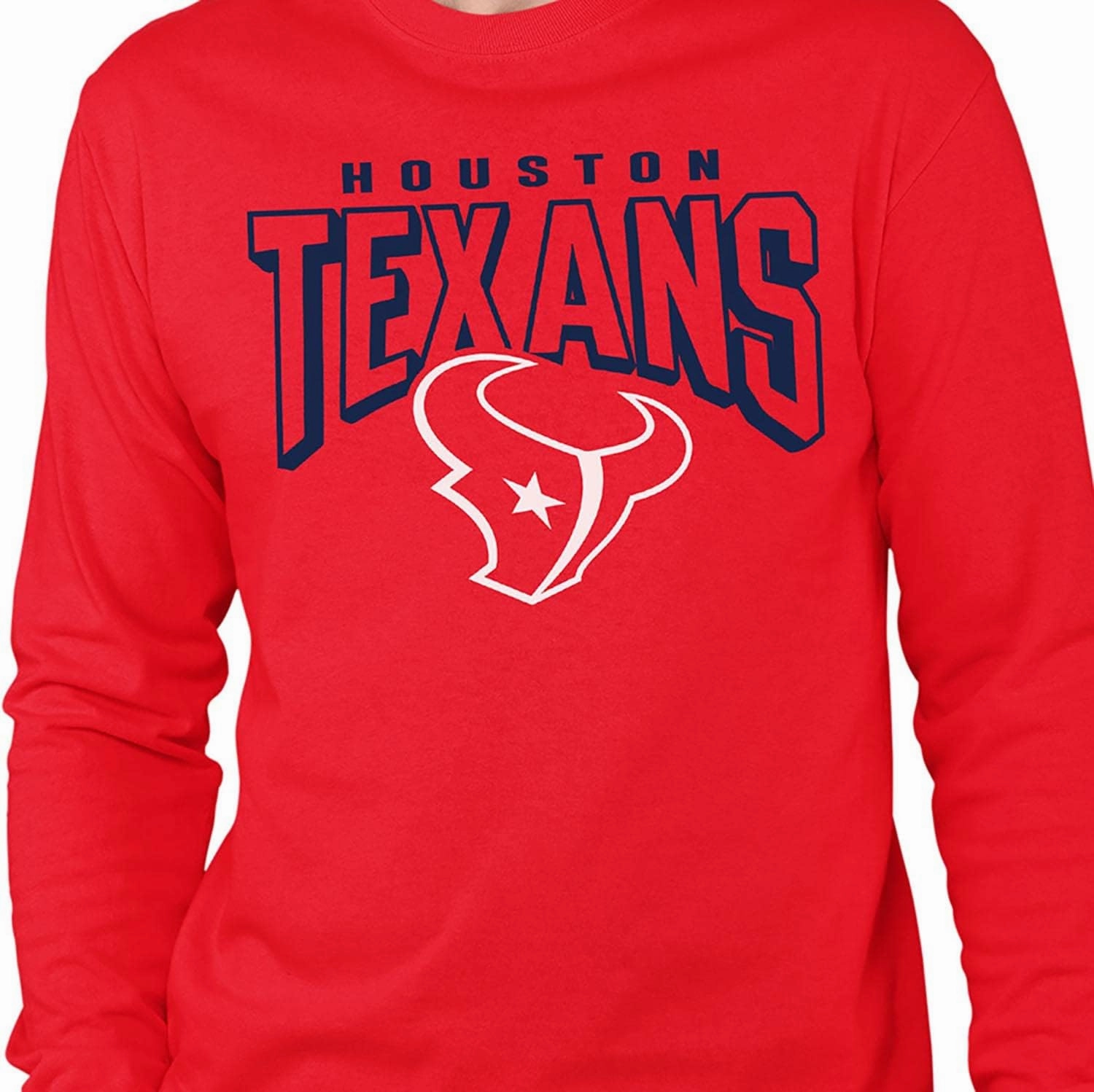 NFL Junk Food Bold Logo Long Sleeve T-Shirt