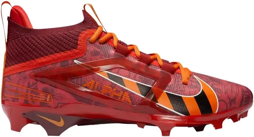 Nike Alpha Menace 4 Elite NRG Men's Football Cleats 'Picante Red' (FQ4046-600) - Size 14