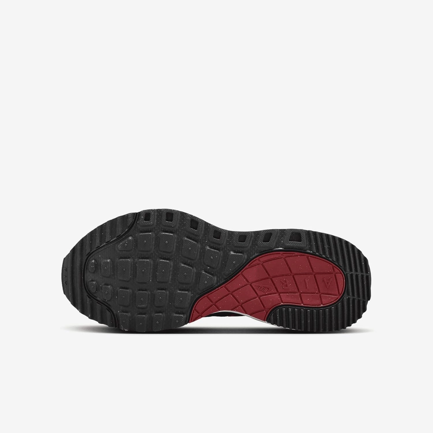 Nike Air Max SYSTM Big Kids' Shoes (DQ0284-003, Black/Anthracite/Summit White/Team Red)