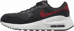Nike Air Max SYSTM Big Kids' Shoes (DQ0284-003, Black/Anthracite/Summit White/Team Red)