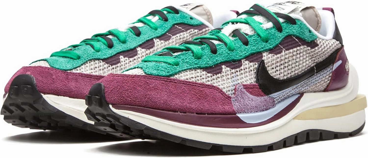 Nike Mens Vaporwaffle Sacai - Villain Red/Neptune Green Dd3035 200 Size