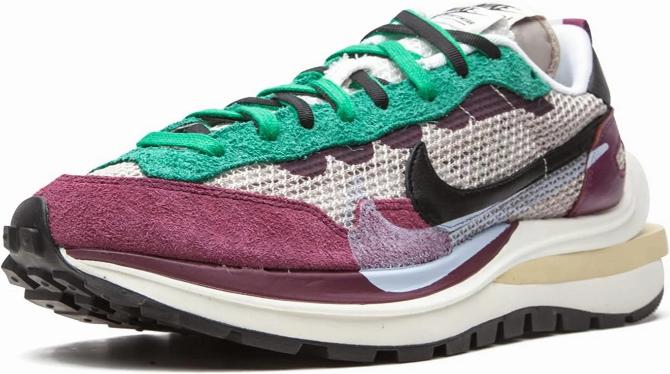 Nike Mens Vaporwaffle Sacai - Villain Red/Neptune Green Dd3035 200 Size