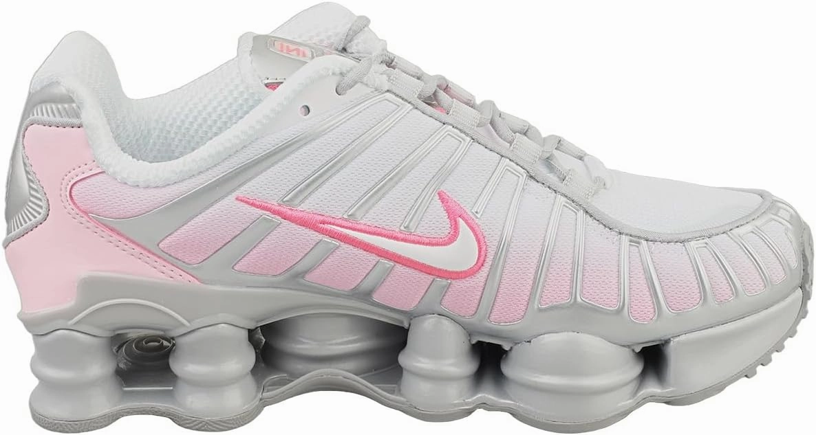 Nike Shox TL Women's Shoes (HV2520-001, etallic Platinum/Pink Foam/White/Pinksicle)