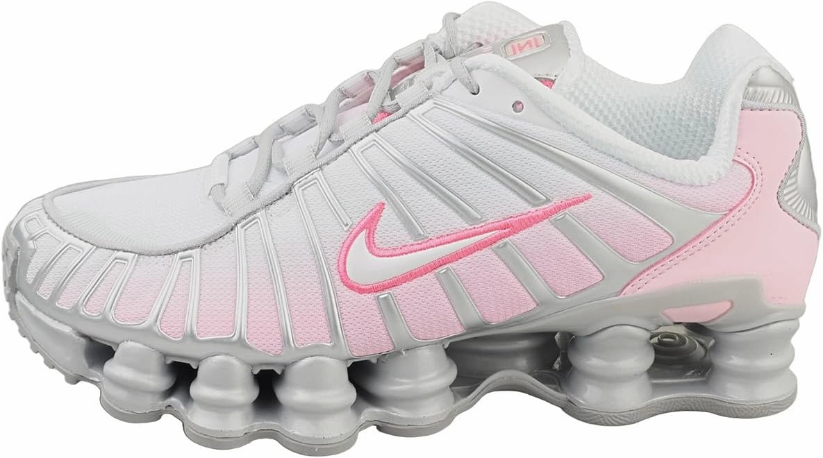 Nike Shox TL Women's Shoes (HV2520-001, etallic Platinum/Pink Foam/White/Pinksicle)