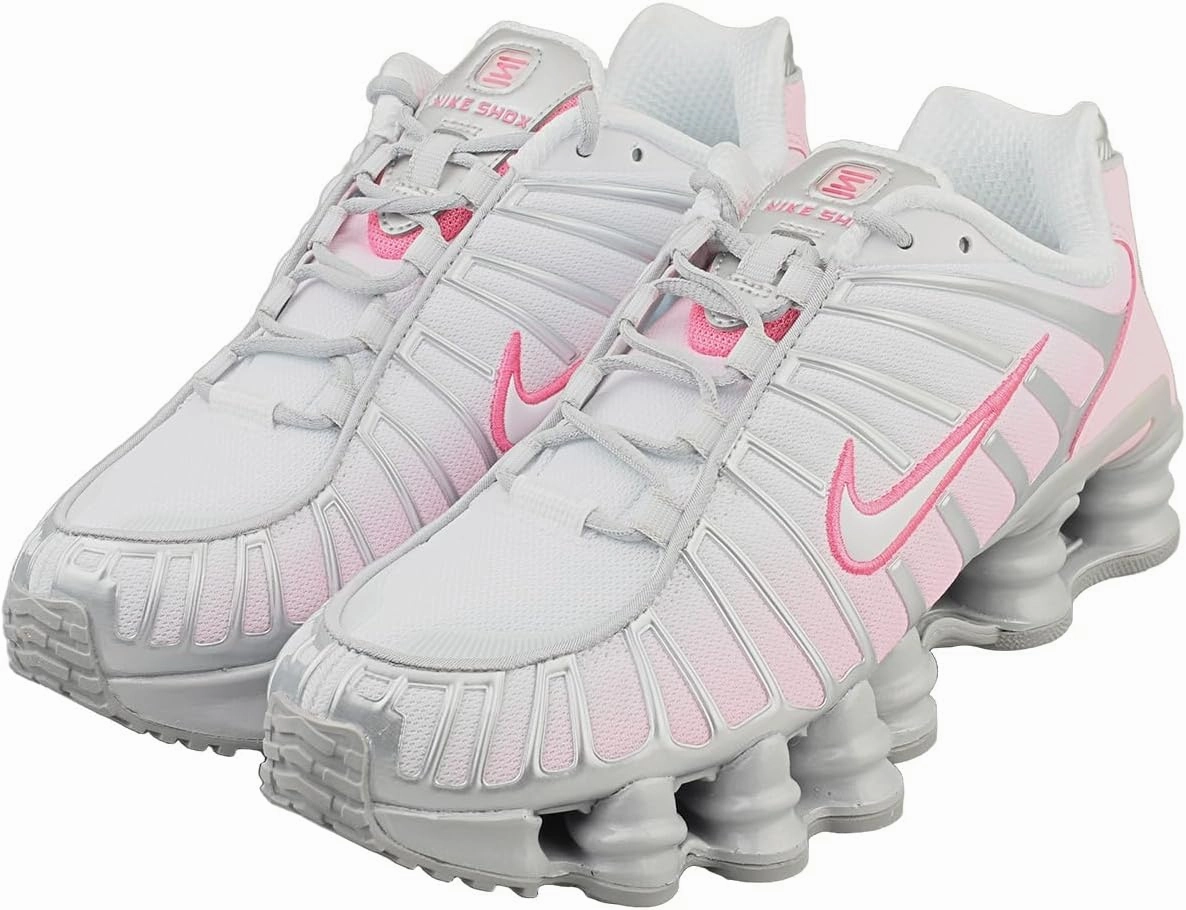 Nike Shox TL Women's Shoes (HV2520-001, etallic Platinum/Pink Foam/White/Pinksicle)