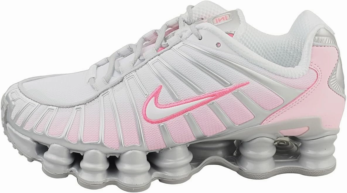 Nike Shox TL Women's Shoes (HV2520-001, etallic Platinum/Pink Foam/White/Pinksicle)