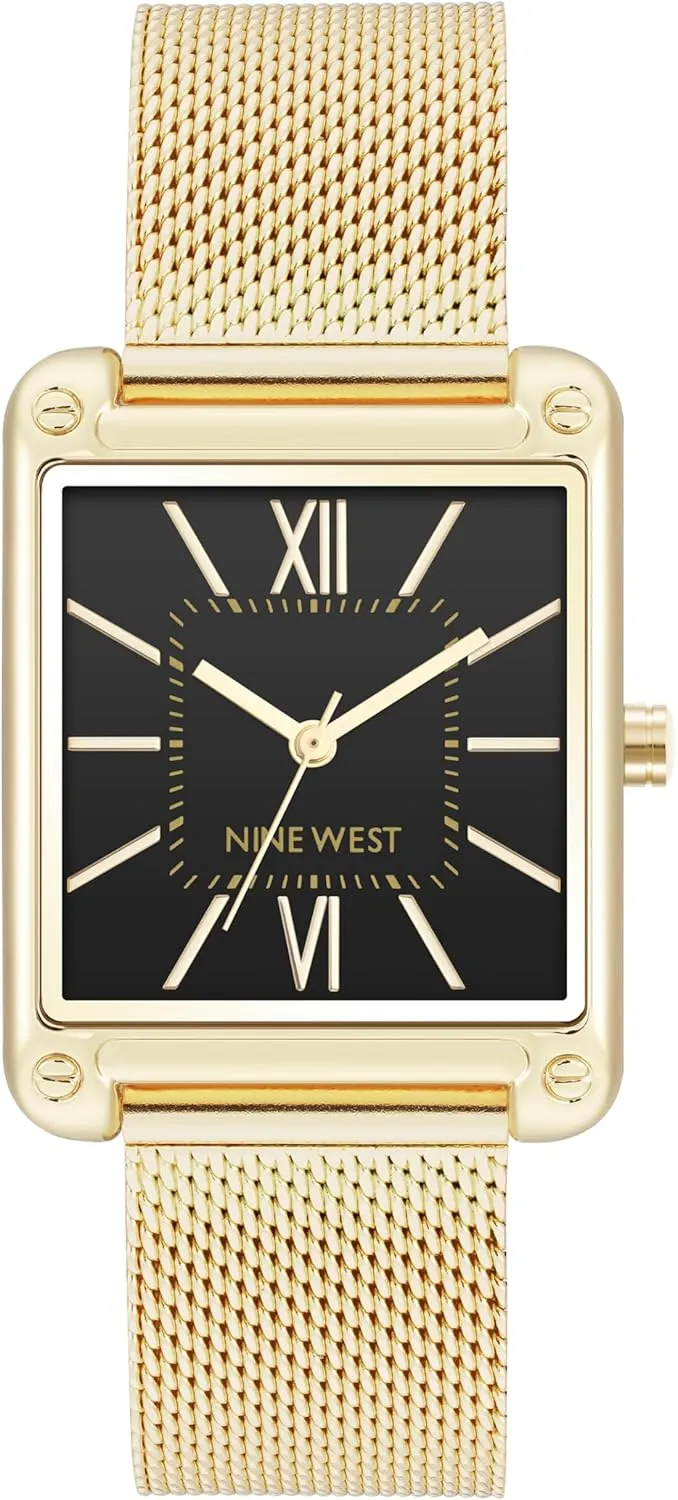Nine West Women's Mesh Bracelet Watch
