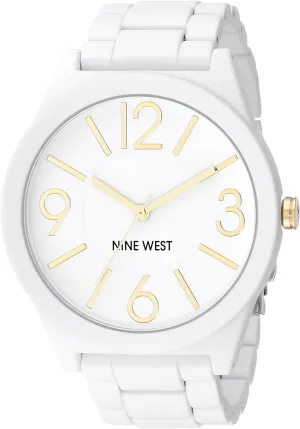 Nine West Women's Rubberized Bracelet Watch, NW/1678