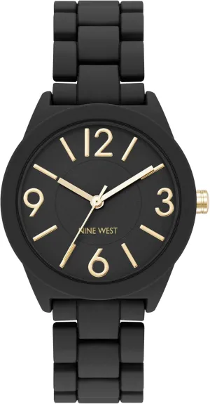 Nine West Women's Rubberized Bracelet Watch, NW/3092