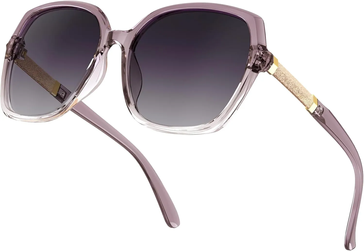NSSIW Polarized Sunglasses Womens Sunglasses: Trendy Fashion Oversized Sun Glasses UV400 Protection for Driving Vacation