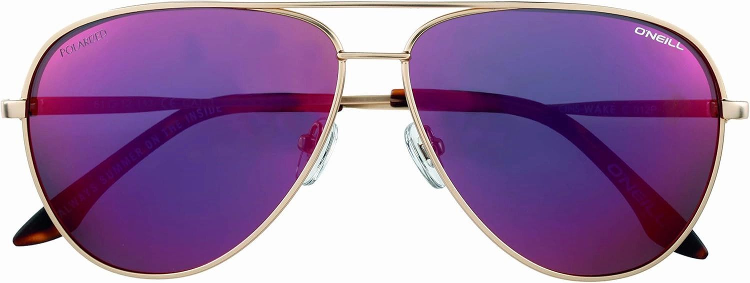 O'NEILL Wake 001p Matte Gold Polarized Sunglasses