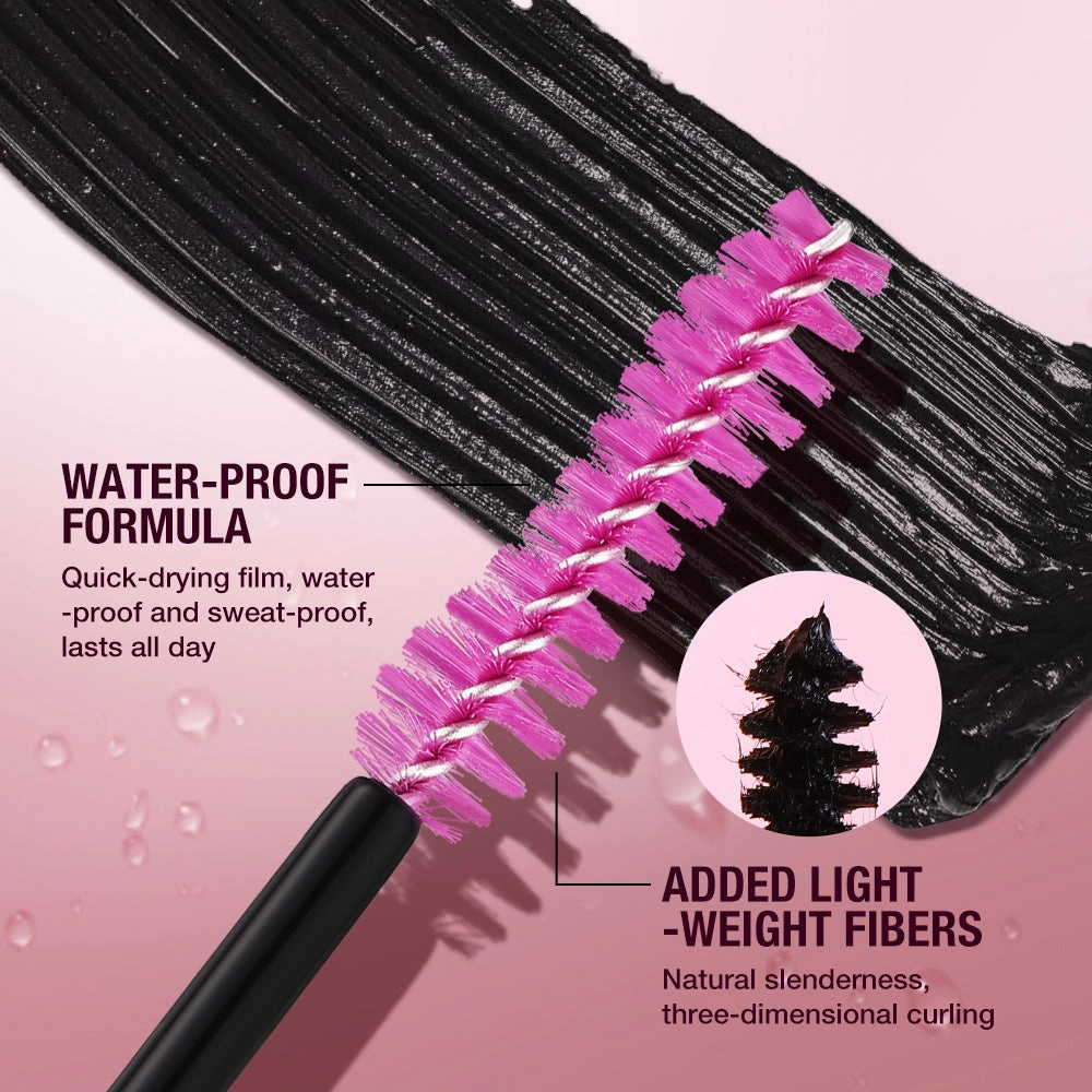 O.TWO.O 2 IN 1 Long Wear Black Eyeliner Lengthening Non- Smuge Mascara