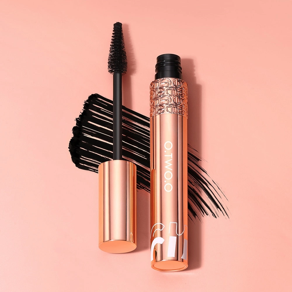 O.two.o Mascara Waterproof Lengthens Eyelashes Extension Black