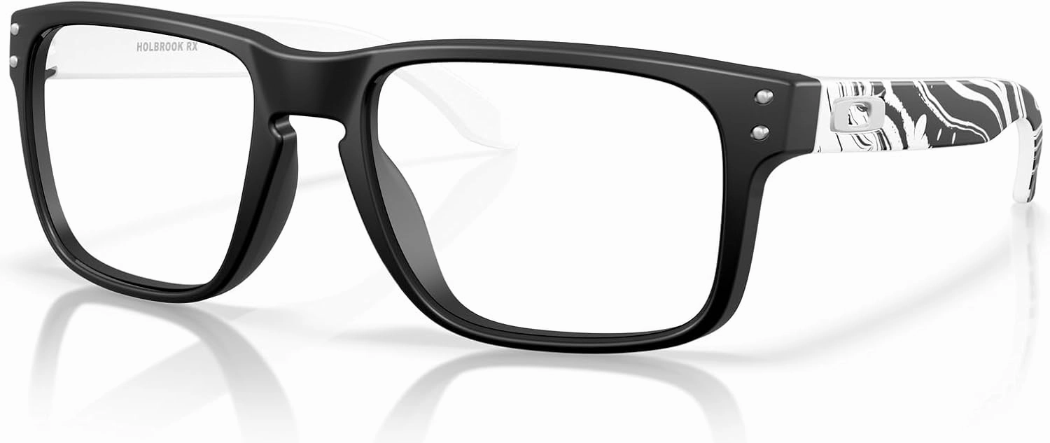 Oakley Men's Ox8153 Metalink Rectangular Prescription Eyeglass Frames