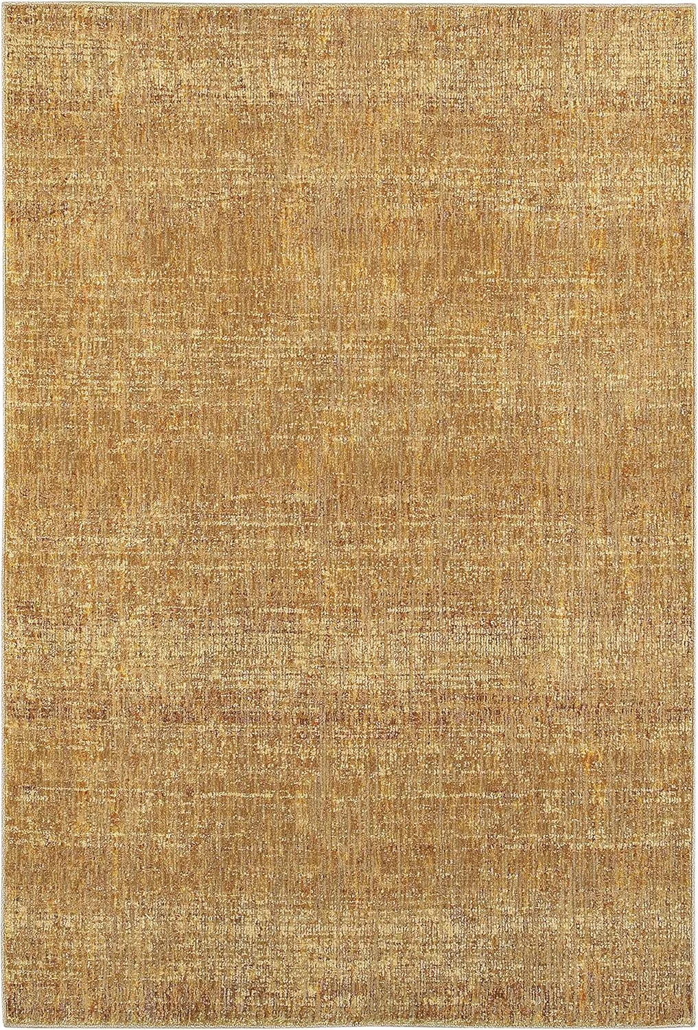Oriental Weavers Atlas Area Rug - 8033R - 1'10" x 3'2" - in Gold/Multi - Soft Modern Style Area Rug, Stain Resistant, Family and Pet Friendly, Entryway, Bathroom Accent Rug