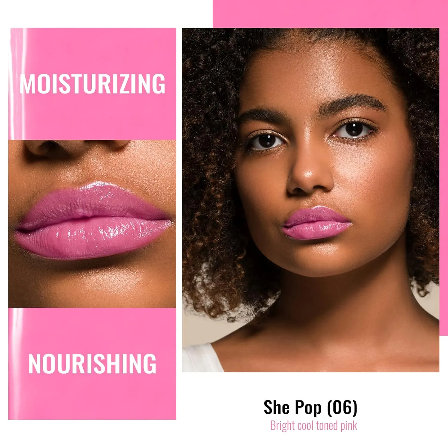 Oulac Moisture Shine Lipsticks Set - Red Orange Purple 3Pcs | Ultra Hydrating Juicy & Glossy, Soild Lip Gloss, Lightweight Smooth, Natural Look Best for Dry, Cracked and Chapped Lips, Vegan (05 06 07)