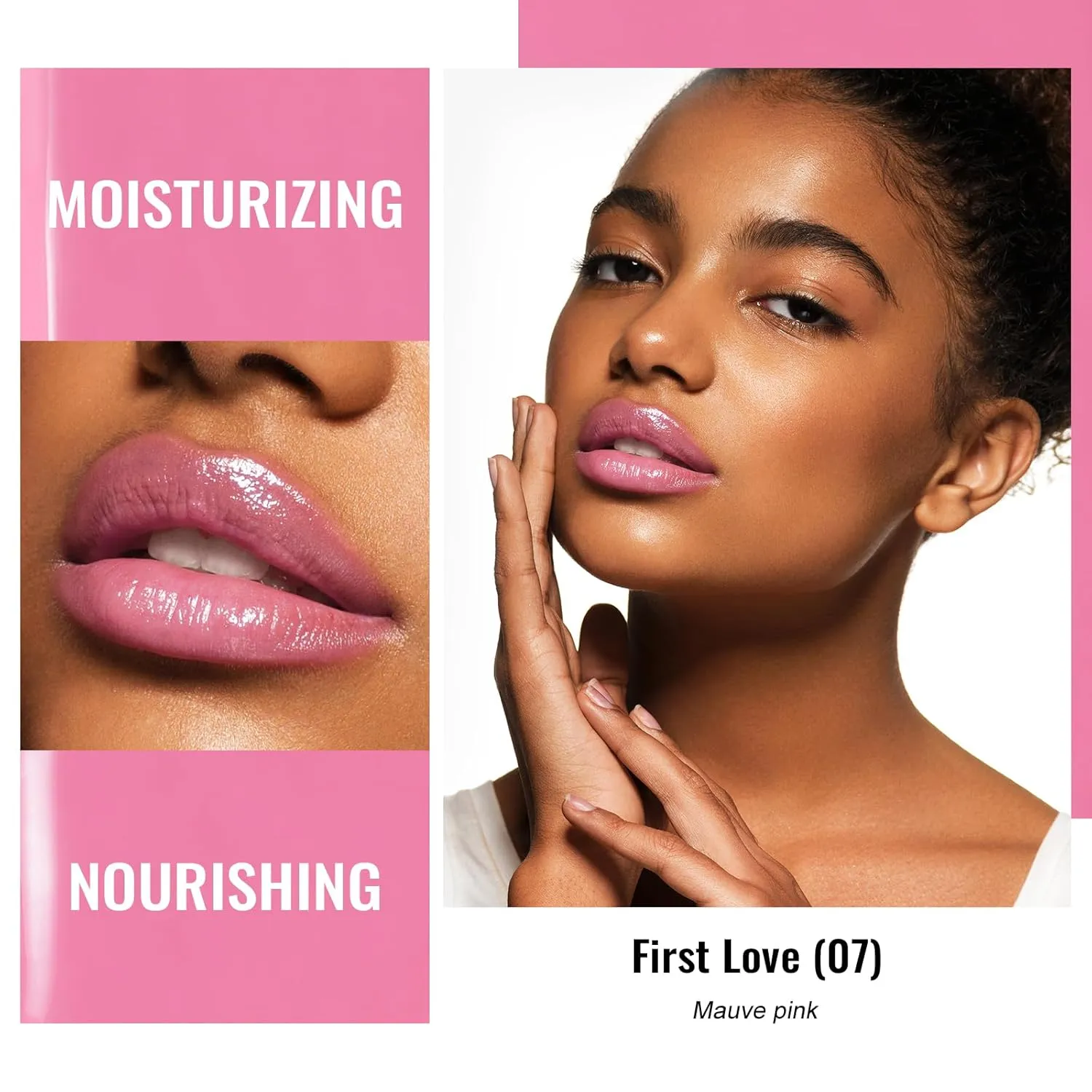 Oulac Moisture Shine Lipsticks Set - Red Orange Purple 3Pcs | Ultra Hydrating Juicy & Glossy, Soild Lip Gloss, Lightweight Smooth, Natural Look Best for Dry, Cracked and Chapped Lips, Vegan (05 06 07)