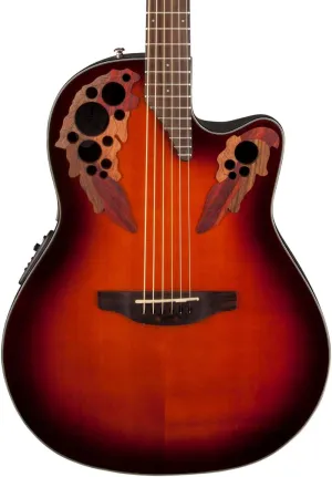Ovation CE44-1 Acoustic-Electric Guitar, 2-Tone Sunburst