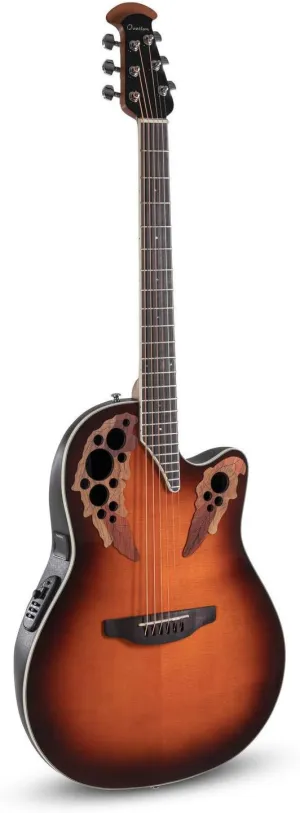 Ovation CE48-1 The Celebrity? Collection Celebrity Elite?Super Shallow Sunburst