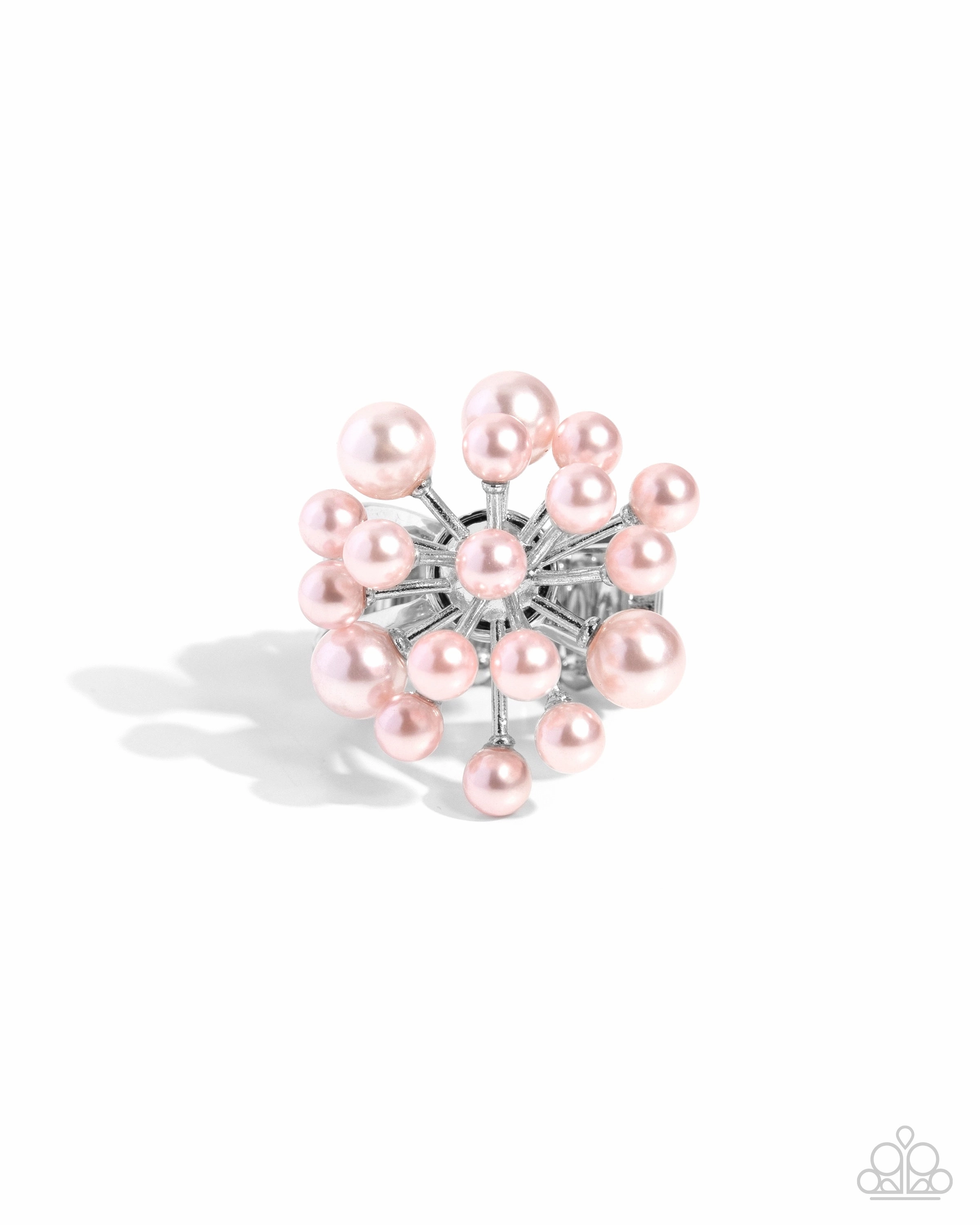 Paparazzi Bubbly Beau - Pink Ring