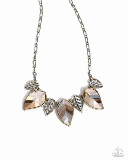 Paparazzi Necklace ~ Leafy Leader