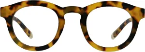 Peepers by PeeperSpecs Oprah's Favorite Women's Round Stardust Blue Light Blocking Reading Glasses and No Correction Eyewear