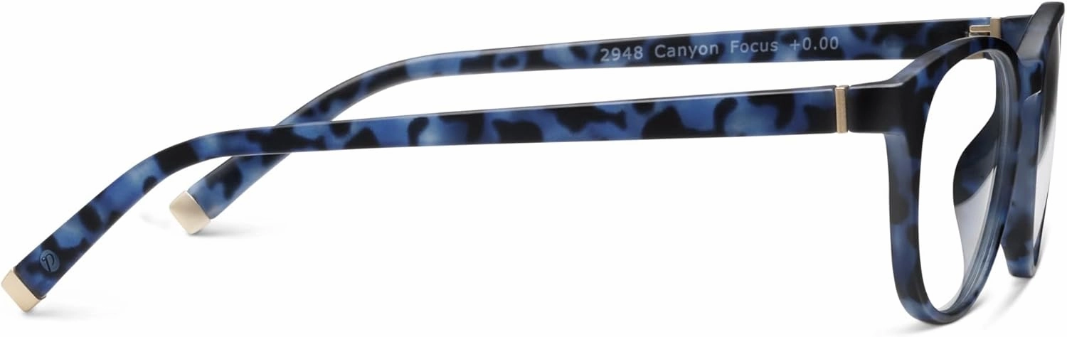 Peepers by PeeperSpecs Canyon Round Blue Light Blocking Reading Glasses