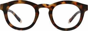 Peepers by PeeperSpecs Oprah's Favorite Women's Round Stardust Blue Light Blocking Reading Glasses and No Correction Eyewear