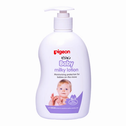 Pigeon Baby Milky Lotion Sakura 500ML Exp: 08/23