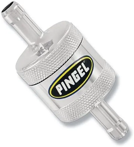 Pingel POWER-FLO FUEL FILTER CHR Fuel Filters Power-Flo Fuel Filters CHR5/16 in Fits 5/16" I.D. Hose - SS1C40G