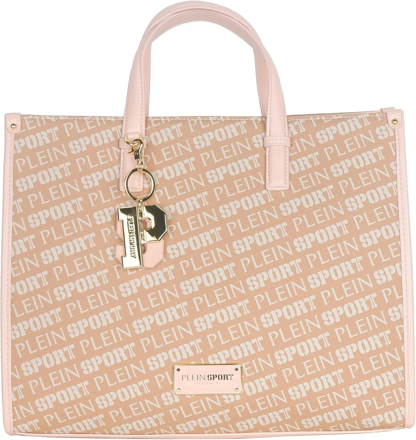 Pink Polyamide Shoulder Bag