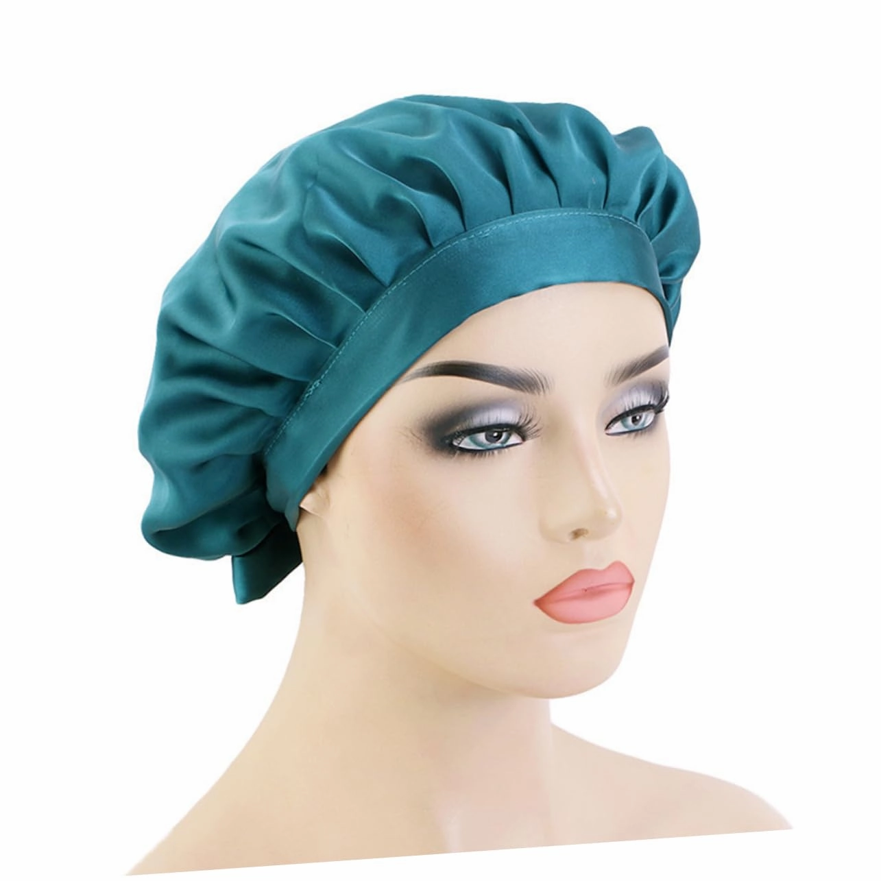 POPETPOP 4pcs Maternal Hair Care Sleep Hat for Pregnant Women Stylish Confinement Cap to Prevent Hair Knotting and Lock Moisture Comfortable Home Use Wine