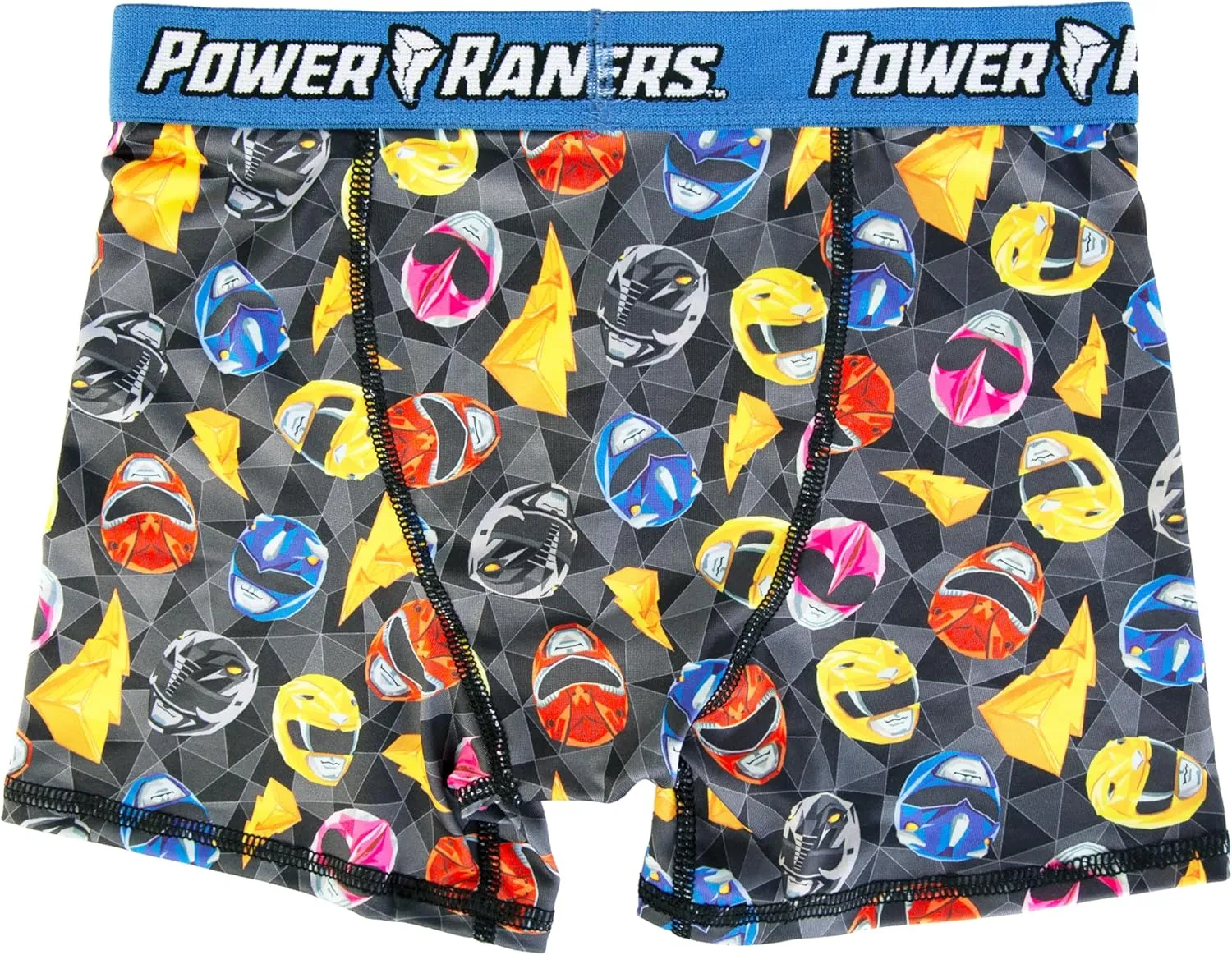 Power Rangers Boys' Amazon Exclusive 100% Cotton 5 Brief and 7-pk Athletic Boxerbrief in Sizes 2