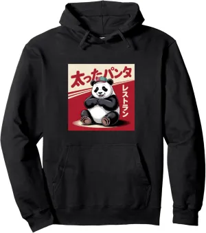 Print Showa Vintage Pullover Hoodie
