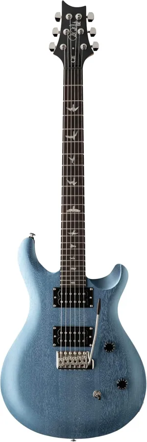 PRS SE CE24 Standard Satin, Ice Blue Metallic with Bag