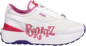 PUMA Kids Girls Bratz X Cruise Rider Lace Up Sneakers Shoes Casual - White - Size 6.5 M