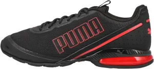 PUMA Men's Cell Divide Lace Up Fashion Sneaker Blk/Red 11 Medium US