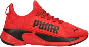 Puma Men's Softride Premier Slip On Wide Running Shoe, High Risk Red Black, 7.5