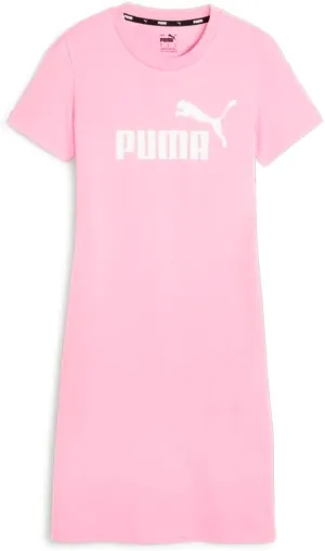 PUMA Womens Essential Slim Crew Neck Dress Shirt Casual Casual - Pink - Size S