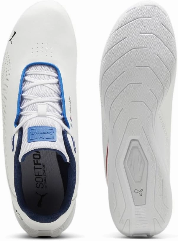 PUMA Men's BMW Motorsport Drift Cat Decima Shoes, Black-Pop Red-White, 9