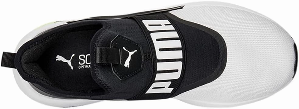 PUMA Men's Softride Enzo Evo Slip On Cross Training Shoes, for All Time Red-Black, 11.5