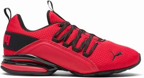 Puma Mens Axelion Refresh Wide Running Sneakers Shoes - Red - Size 11.5 M, 37893514