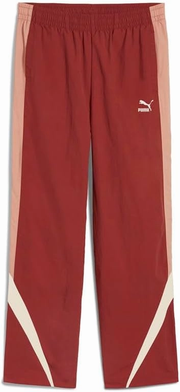 PUMA Mens Club De Course Archive Pants Casual - Red - Size S